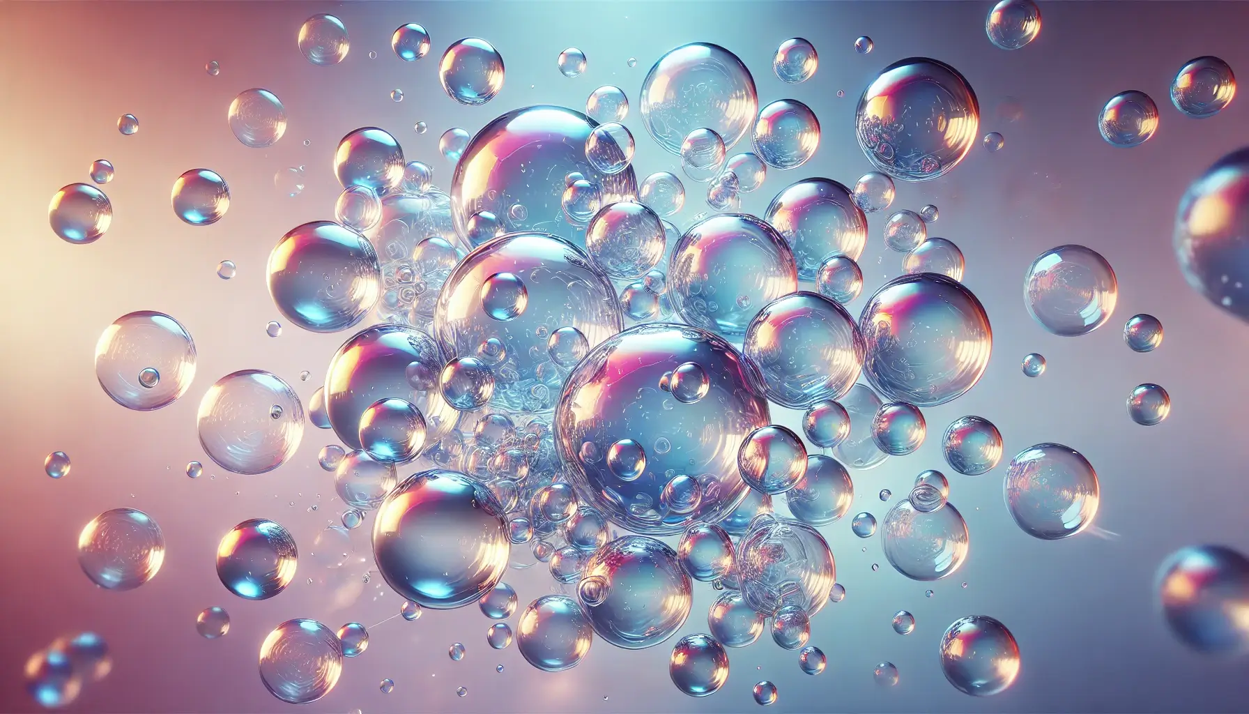 Abstract Bubble Colorful Wallpaper HD 1792x1024