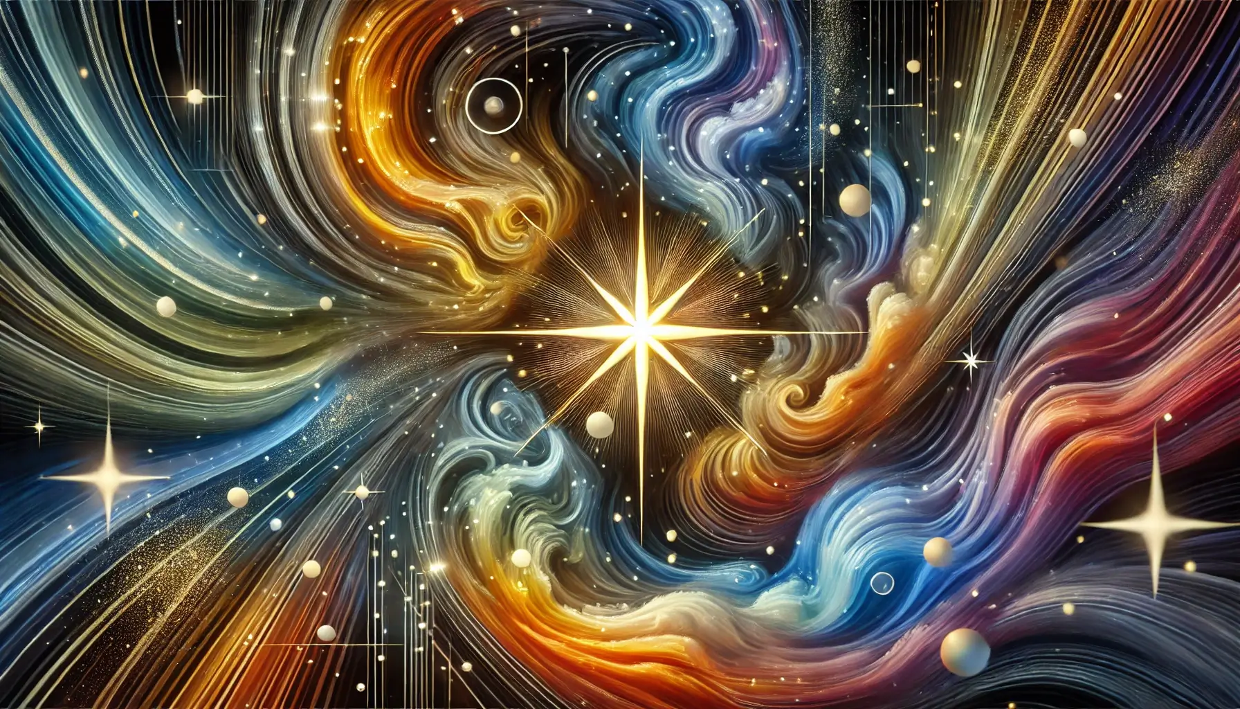 4K Abstract Star Design Wallpaper