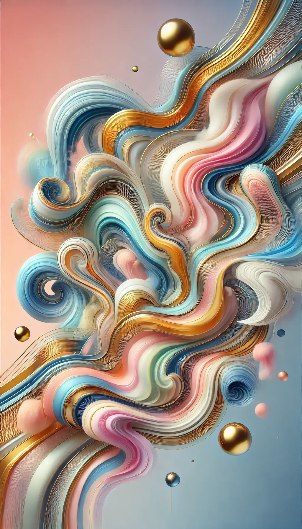 Aesthetic Abstract Art Wallpaper