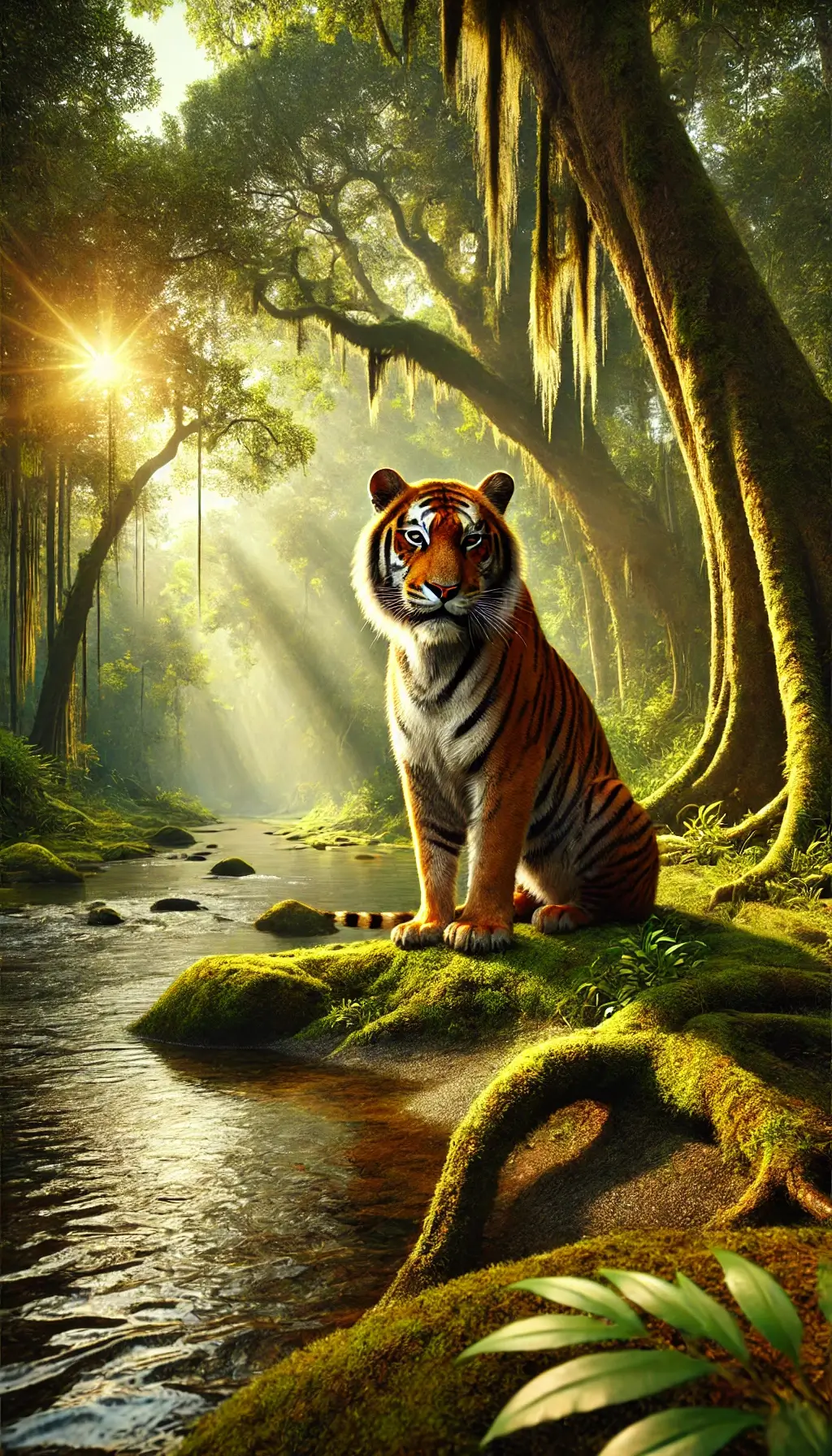 Majestic Bengal Tiger Wallpaper