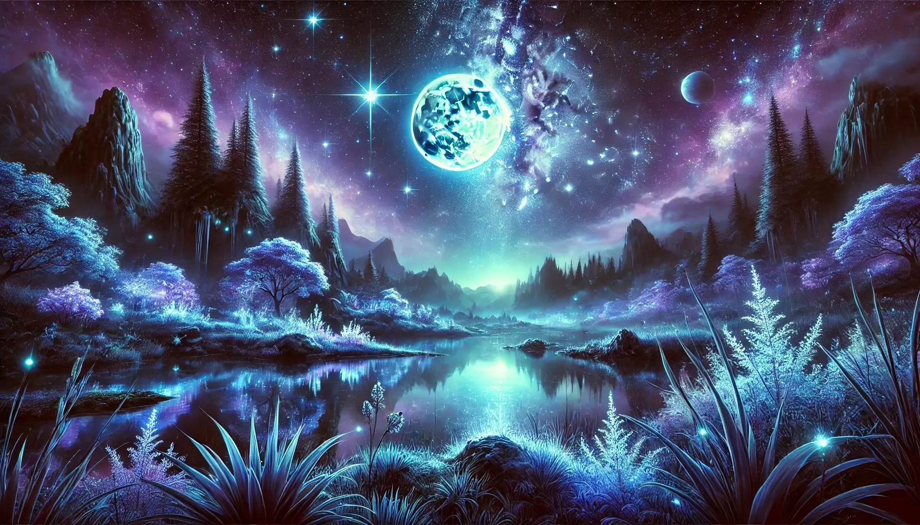 Fantasy Night Scenery