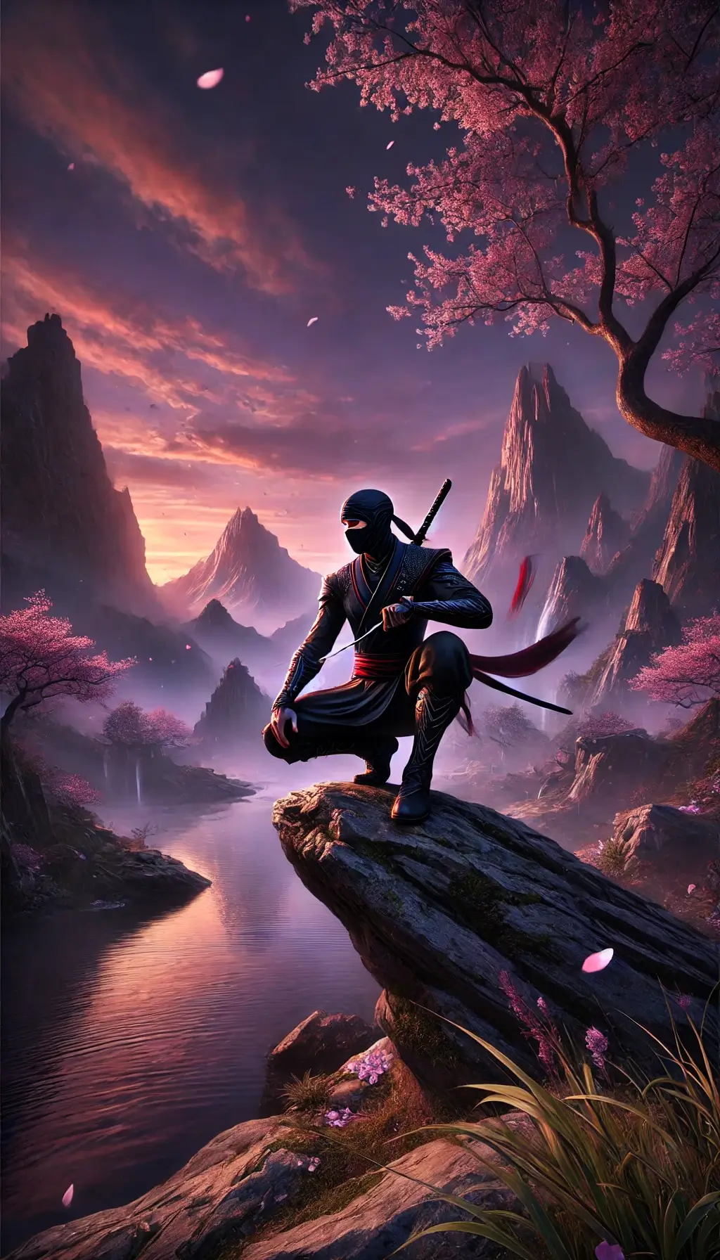 Ninja Beautiful View Wallpaper